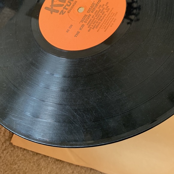 Set of 2 Vintage Vinyl Albums, Shake Your Booty & More Grease, Kid Stuff Records - Picture 12 of 16